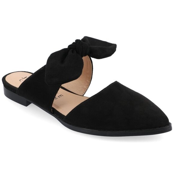 Journee Collection Telulah Mules in Black SIze 7.5 MSRP $70 - Picture 1 of 11